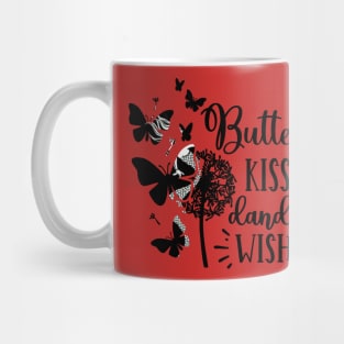 Butterfly Kisses & Landeline wishes Mug